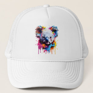 Gorra De Camionero Joyful Koala Splash