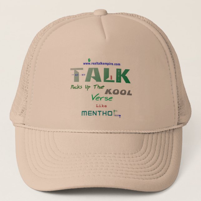 Gorra De Camionero JPEG - Mentol (Anverso)