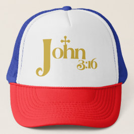 Gorra De Camionero Juan 3:16