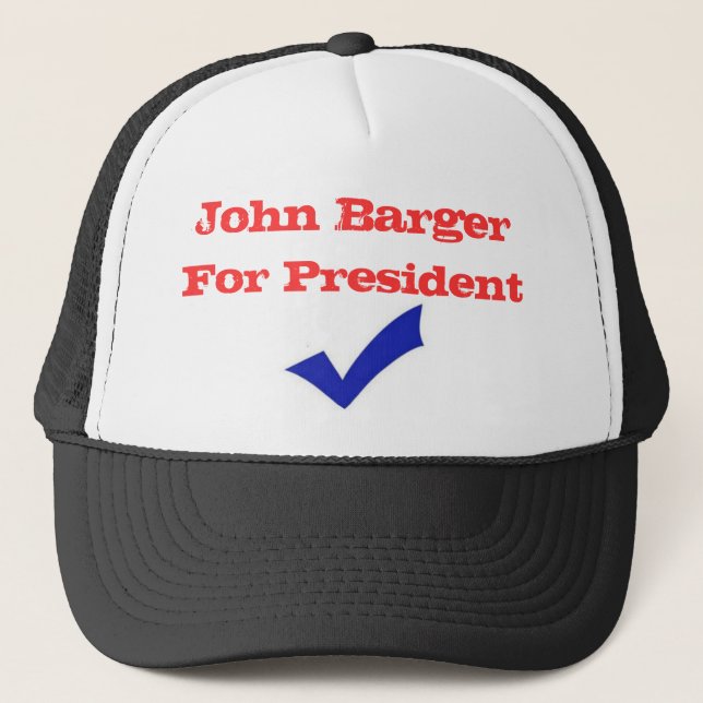 Gorra De Camionero Juan Barger para el presidente (Anverso)