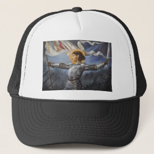Gorra De Camionero Juana de Arco con la bandera
