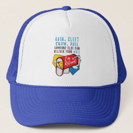 Gorra De Camionero Jubilación de trabajador postal Mailman Estoy reti