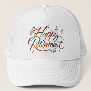 Gorra De Camionero Jubilación feliz
