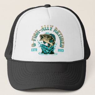 Gorra De Camionero Jubilación Ofishally Retirada 2023 Pescador Papá