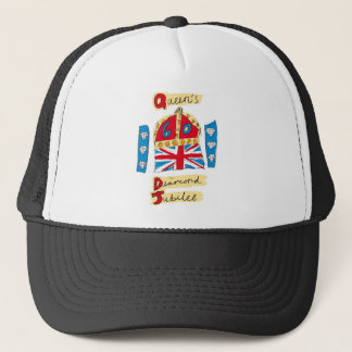 Gorra De Camionero jubileo de diamante de la reina Elizabeth 2012