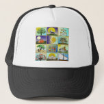 Gorra De Camionero Judaica 12 Tribes of Israel Art<br><div class="desc">You are viewing The Lee Hiller Design Collection. Apparel,  Gifts & Collectibles  Lee Hiller Photography or Digital Art Collection. You can view her Nature photography at http://HikeOurPlanet.com/ and follow her hiking blog within Hot Springs National Park.</div>