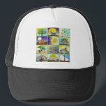 Gorra De Camionero Judaica 12 Tribes of Israel Art<br><div class="desc">You are viewing The Lee Hiller Design Collection. Apparel,  Gifts & Collectibles  Lee Hiller Photography or Digital Art Collection. You can view her Nature photography at http://HikeOurPlanet.com/ and follow her hiking blog within Hot Springs National Park.</div>