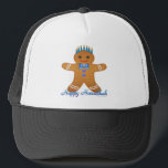 Gorra De Camionero Judea Hanukkah Gingerbread Man Menorah<br><div class="desc">Está viendo la colección Lee Hiller Designs of Home and Office Decor, Apparel, Gifts and Collectibles. Los diseños incluyen la fotografía Lee Hiller y la colección de arte digital de medios mixtos. Puedes ver su fotografía de la naturaleza en http://HikeOurPlanet.com/ y seguir su blog de caminatas dentro del Parque Nacional...</div>