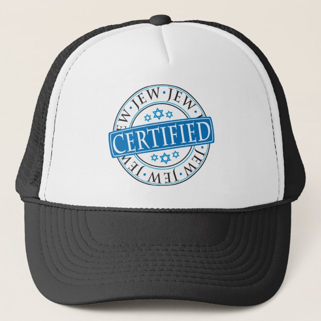 Gorra De Camionero Judío certificado (Anverso)