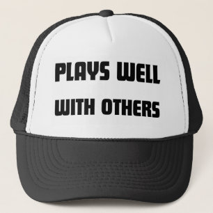 Gorra De Camionero Juega bien con otros