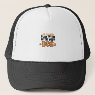 Gorra De Camionero Juega Con Tu Perro Diseño De Grabado Antiguo Diver