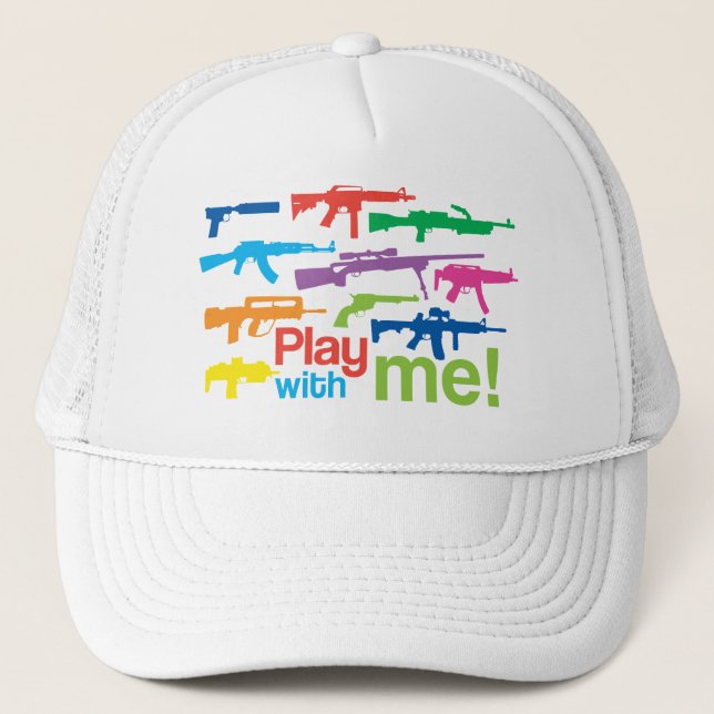 Gorra De Camionero ¡Juega conmigo! -gorra (Anverso)