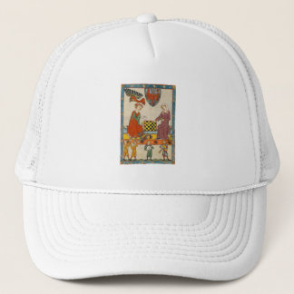 Gorra De Camionero Juego de Ajedrez Códice Manesse siglo XIV