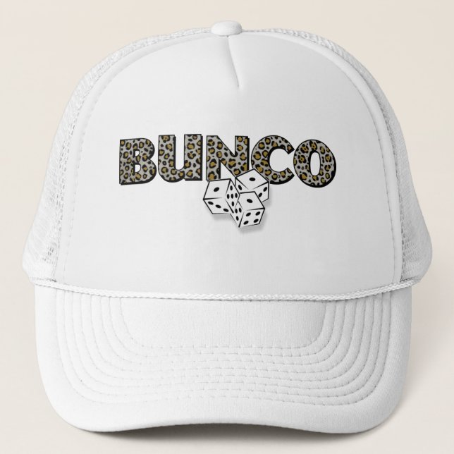 Gorra De Camionero Juego de dados Bunco (Anverso)