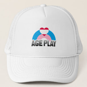 GORRA DE CAMIONERO JUEGO DE EDAD ARCOÍRIS