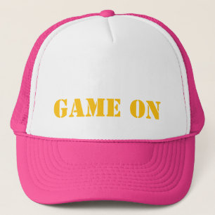 Gorra De Camionero JUEGO EN AZOTEA Amarilla