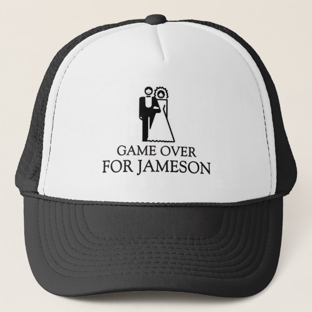 Gorra De Camionero Juego encima para Jameson (Anverso)