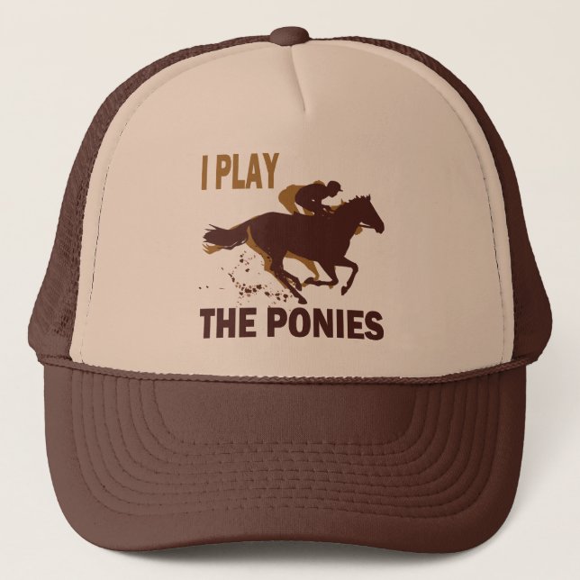 Gorra De Camionero Juego los potros (Anverso)