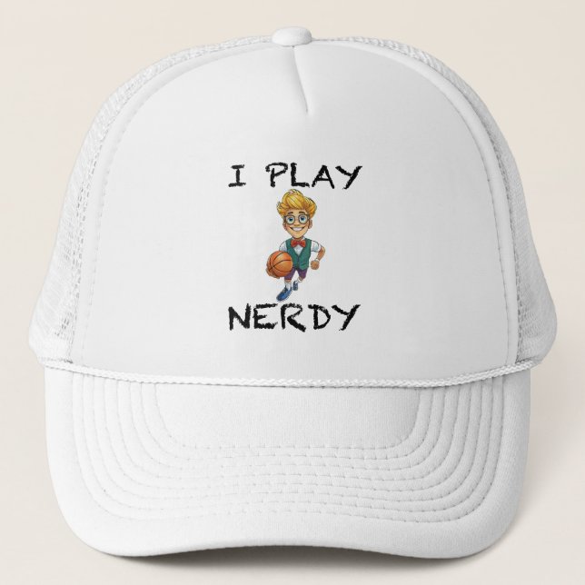 Gorra De Camionero Juego Nerdy (Anverso)