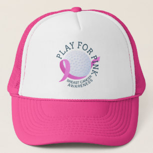 Gorra De Camionero Juego Para Concienciar Sobre El Cáncer De Mama Ro