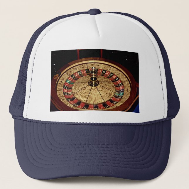 Gorra De Camionero Juego, ruleta (Anverso)