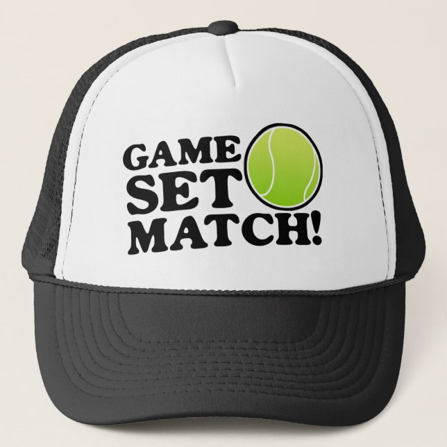 Gorra De Camionero Juego, sistema, partido (Anverso)