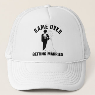 Gorra De Camionero Juego sobre conseguir casado