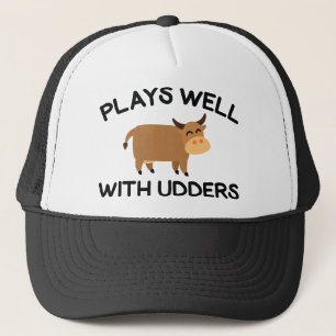 Gorra De Camionero Juegos bien con las ubres