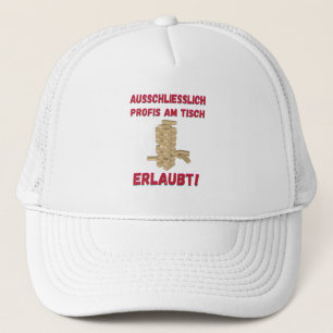 Gorra De Camionero Juegos De Mesa Exclusivamente Profesionales En La