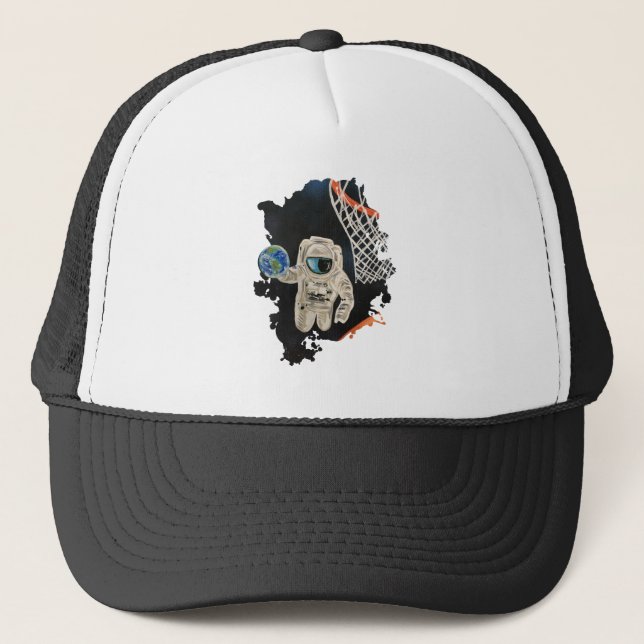 Gorra De Camionero Juegos espaciales (Anverso)