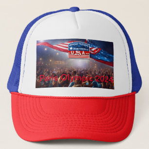 Gorra De Camionero Juegos Olímpicos de París 2024 Estados Unidos