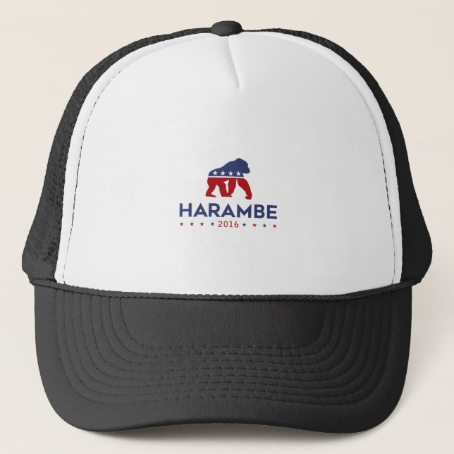 Gorra De Camionero Juerguista Harambe (Anverso)
