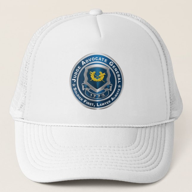 Gorra De Camionero Juez de JAG Abogado General (Anverso)