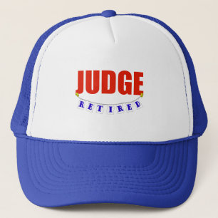 GORRA DE CAMIONERO JUEZ JUBILADO