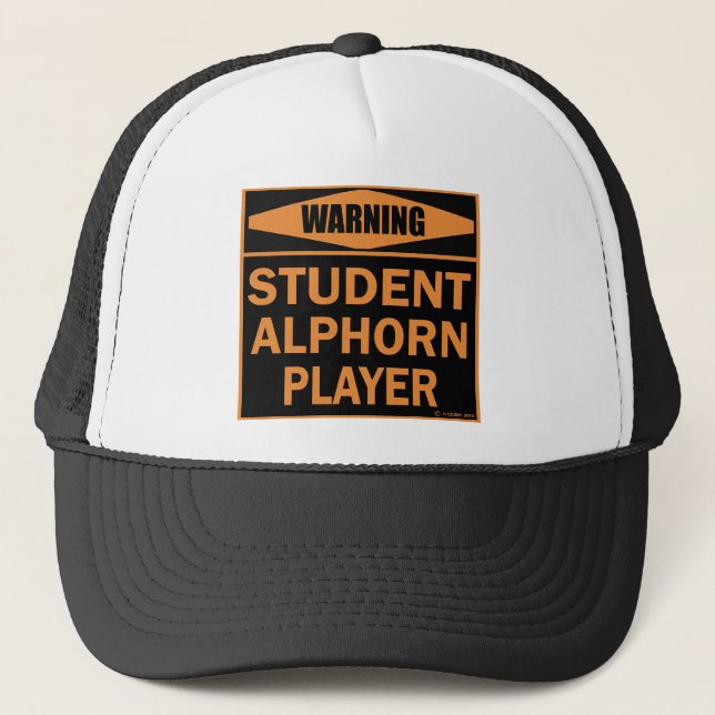 Gorra De Camionero Jugador de Alphorn Estudiantil (Anverso)
