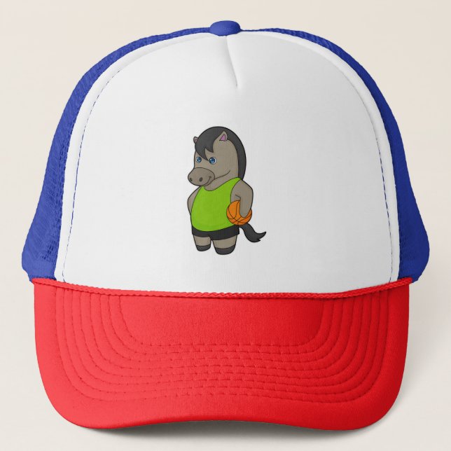 Gorra De Camionero Jugador de baloncesto (Anverso)