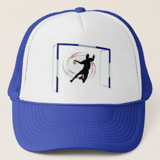 Gorra De Camionero Jugador de diseño y gol con clase de balonmano