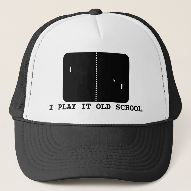 Gorra De Camionero Jugador de escuela antigua (Anverso)