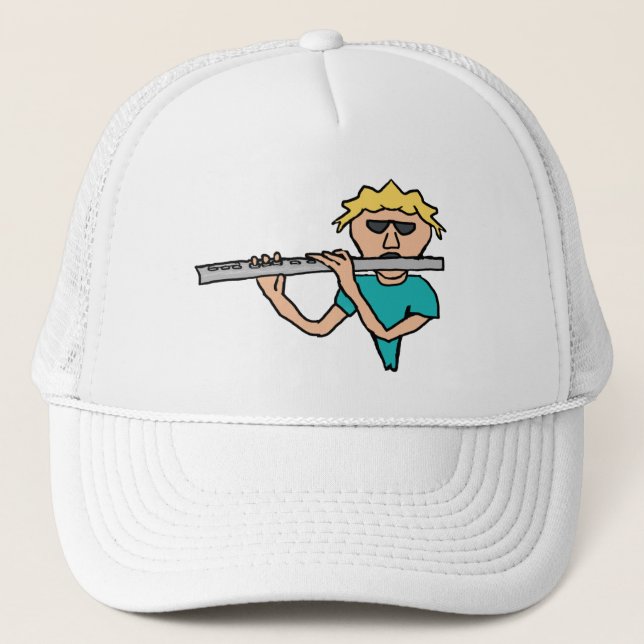 Gorra De Camionero Jugador de flauta (Anverso)