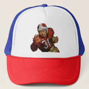Gorra De Camionero Jugador de fútbol americano vintage número 31