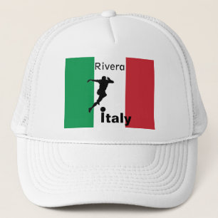 Gorra De Camionero Jugador de fútbol, personalizable italiano