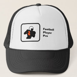 Gorra De Camionero Jugador de fútbol pro