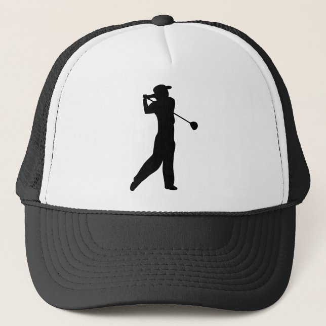 Gorra De Camionero jugador de golf (Anverso)