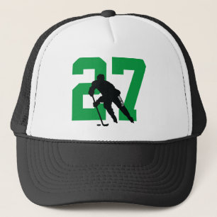 Gorra De Camionero Jugador de hockey Personalizado personalizado núme