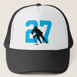 Gorra De Camionero Jugador de hockey Personalizado personalizado núme