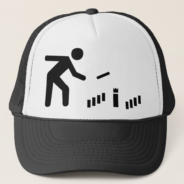 Gorra De Camionero Jugador de Kubb (Anverso)