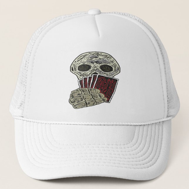 Gorra De Camionero Jugador de póker (Anverso)