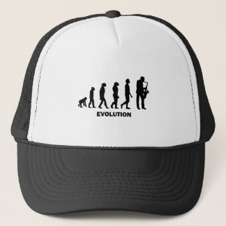 Gorra De Camionero jugador de saxofón divertido