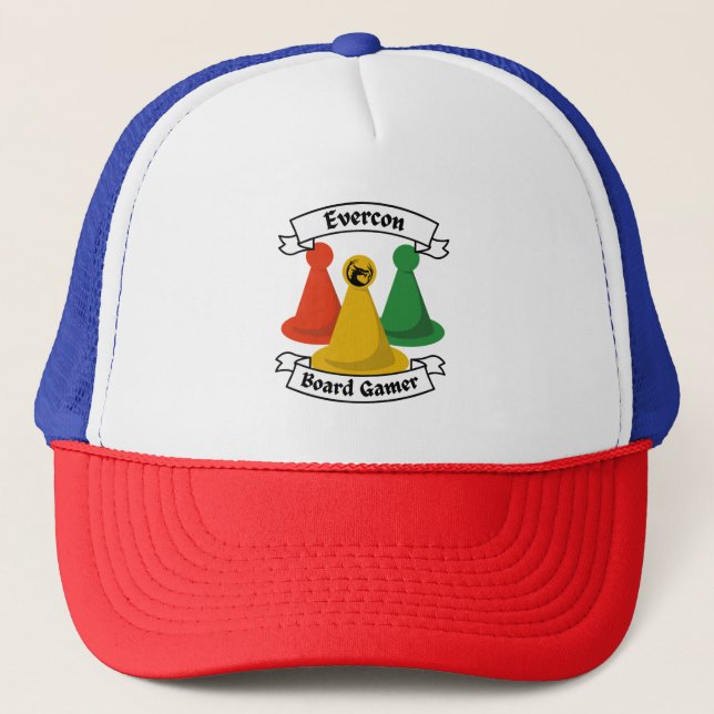 Gorra De Camionero Jugador de tablero (Anverso)