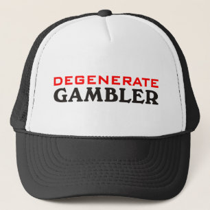 Gorra De Camionero Jugador degenerado